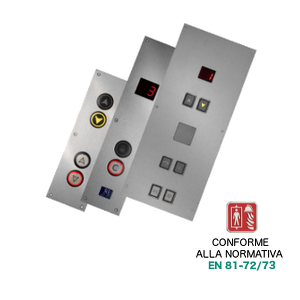 Pulsantiere per impianti a norma EN 81-72/73 (Antincendio)